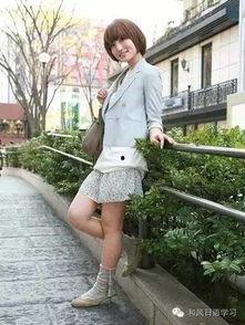 日本街美女图片,捕捉日本街头时尚女神风采